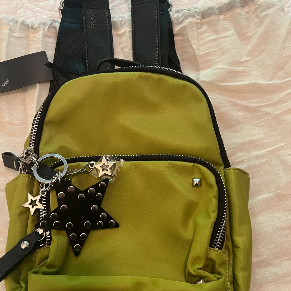 Prüne Green Backpack with Star Charm